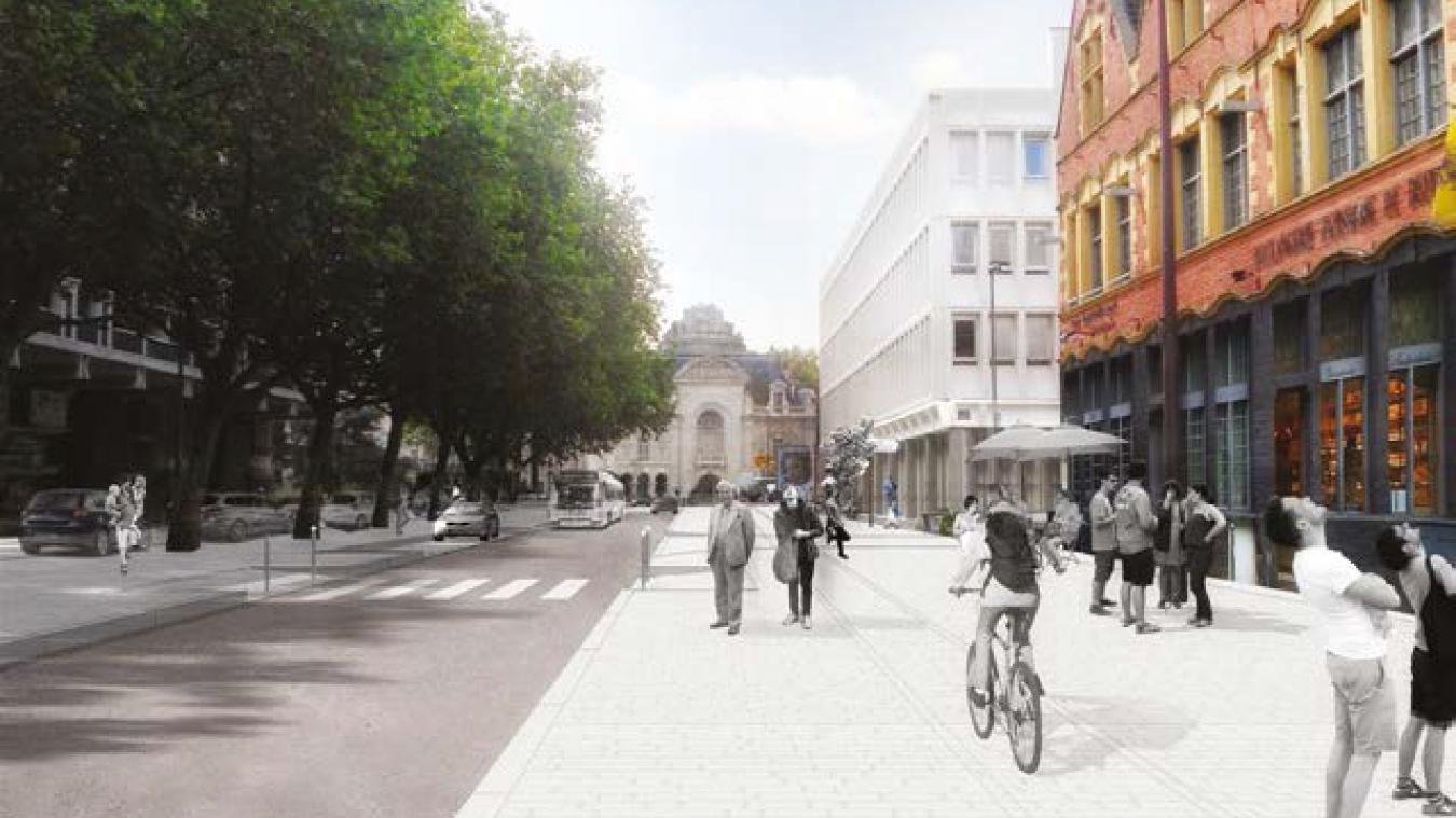 A partir de lundi, la rue PierreMauroy entre en mode travaux