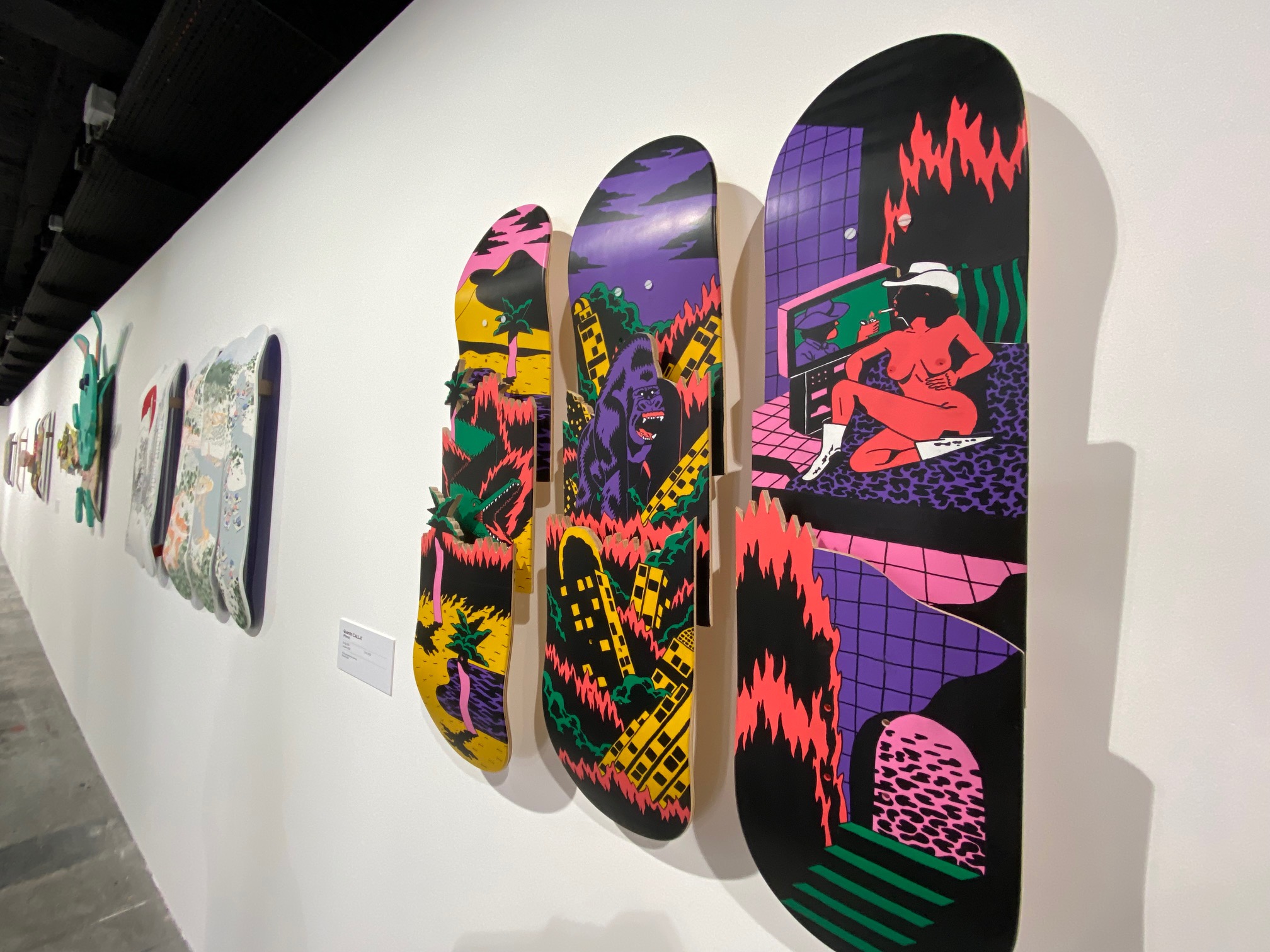 L'exposition dédiée aux boards customisées est arrivée à la Condition